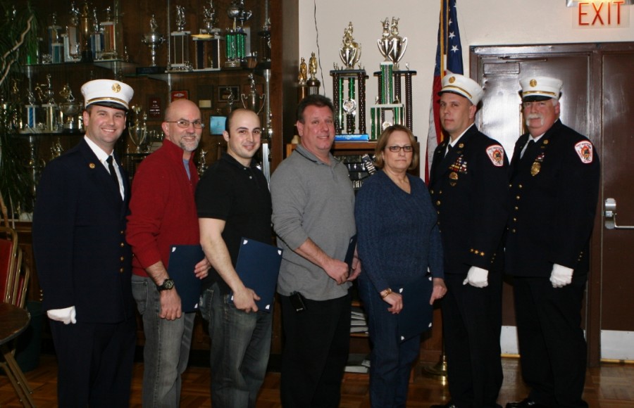 East Northport Fire Department Rescue Crew Receives Lifesaving Awards