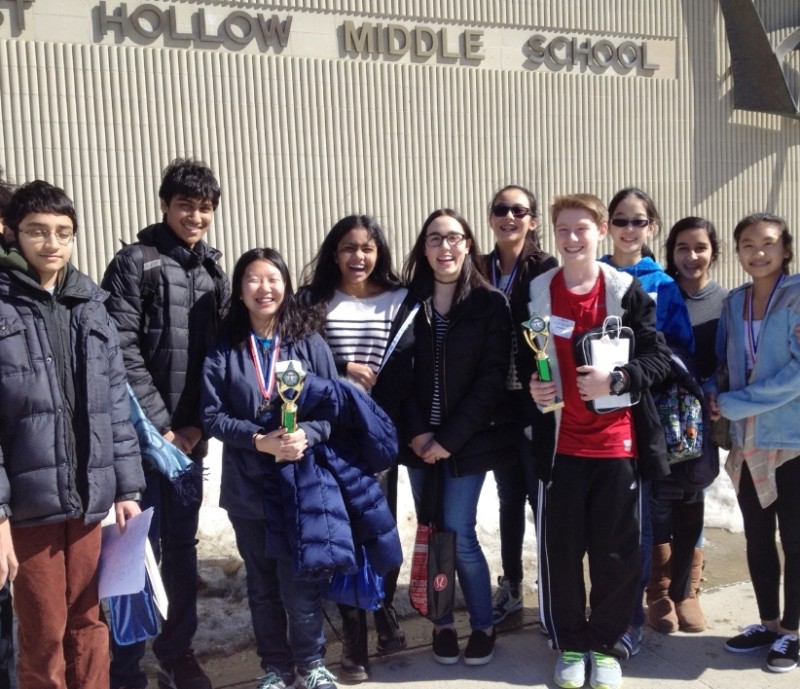 West Hollow Middle School Takes Top Honors in Math Olympiads The