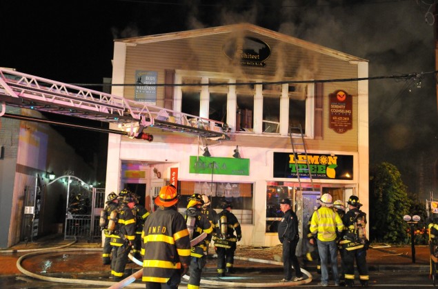 Huntington Village Fire