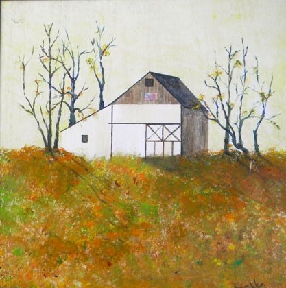 Barn In The Fall