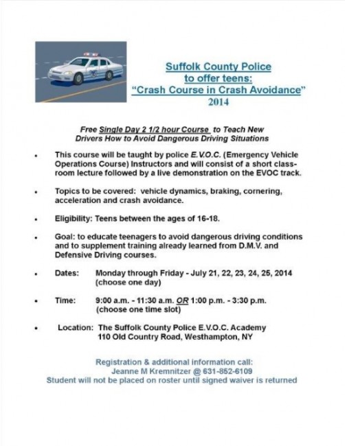 Driving Course For Teenagers