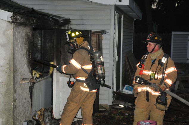 East Northport Garage Fire 2