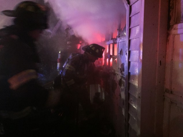 Fire on Campbell Drive, Dix Hills