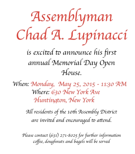 Lupinacci open house