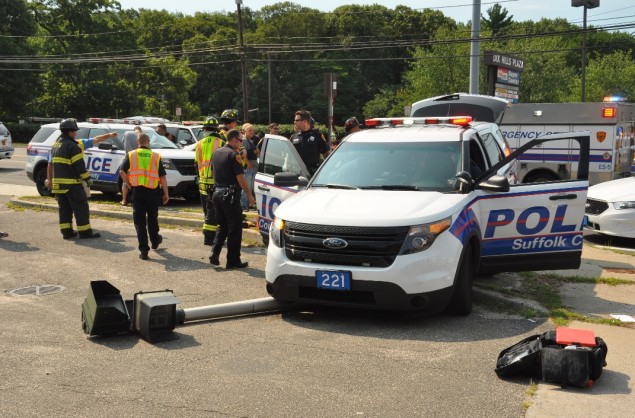 Police Involved in Crash 2