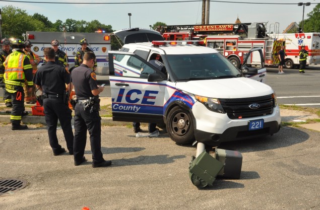 Police Involved in Crash 3