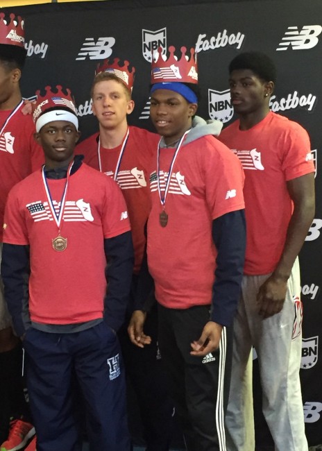 Huntington sprint medley relay earned All-American honors at the nationals.
