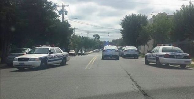 Fairground Ave Stabbing Scene-